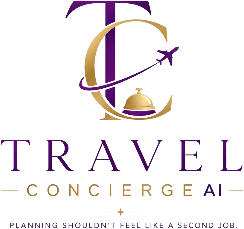Travel Concierge AI. Planning shouldn't feel like a second job.